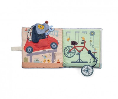 Livro em tecido ?Jules's Garage?