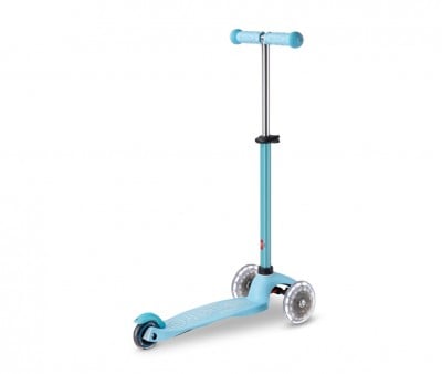 Patinete Mini 4 en 1 Deluxe LED Azul