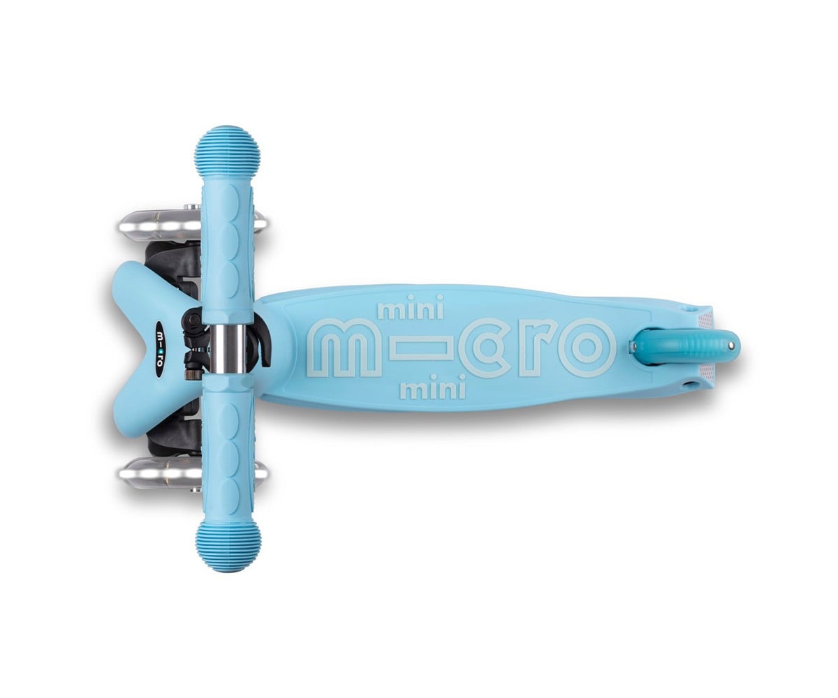 Patinete Mini 4 en 1 Deluxe LED Azul