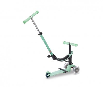 Patinete Mini 4 en 1 Deluxe LED Menta