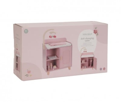 Mueble Cambiador Soft Flowers para Muñecas FSC