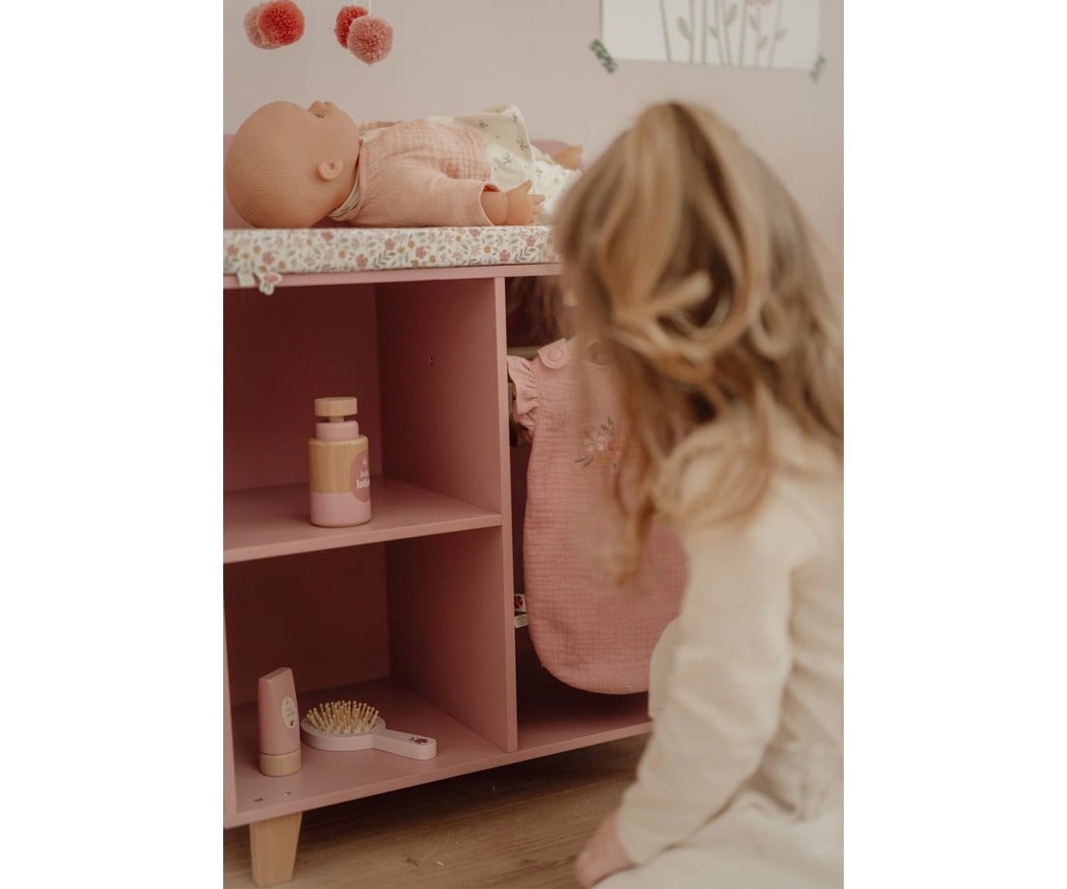 Mueble Cambiador Soft Flowers para Muñecas FSC