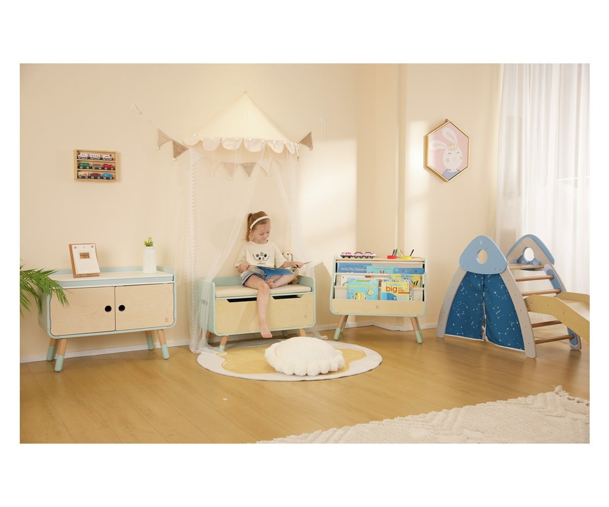 Caixa de brinquedos 2 em 1