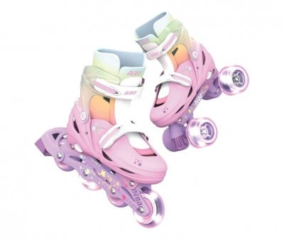Patines Combo Neón Rainbow T.34-37