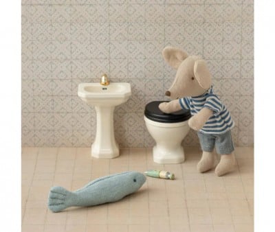 Lavabo Bagno Off White Miniatura Maileg