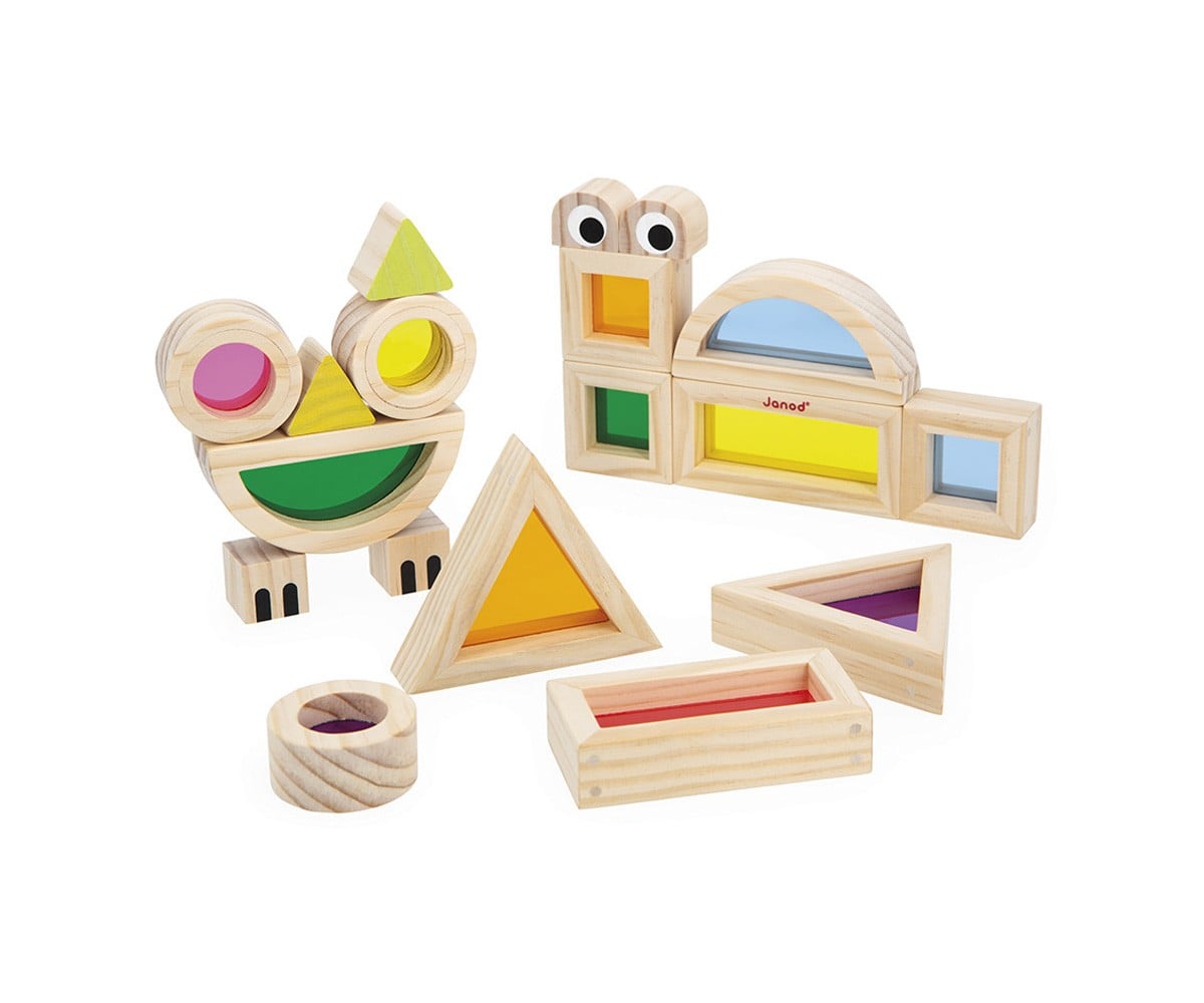 Jeu Sensoriel Blocs Translucides