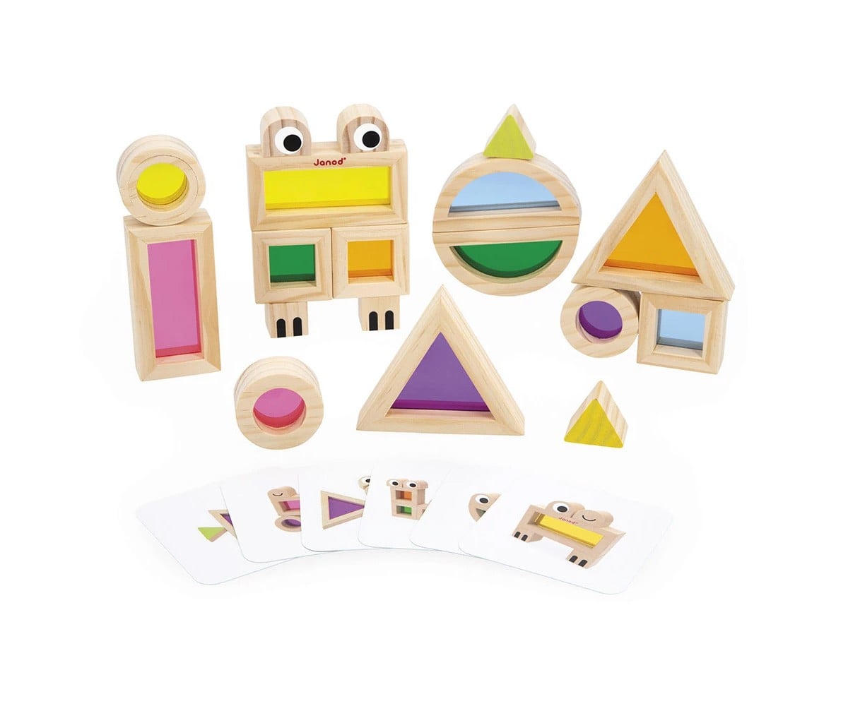 Jeu Sensoriel Blocs Translucides