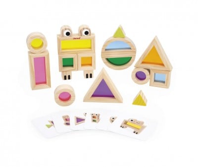 Jeu Sensoriel Blocs Translucides