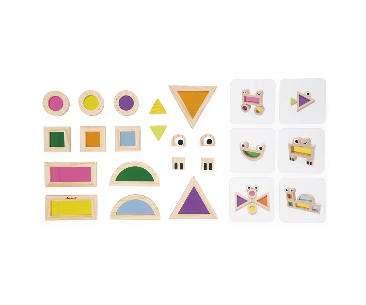 Jeu Sensoriel Blocs Translucides