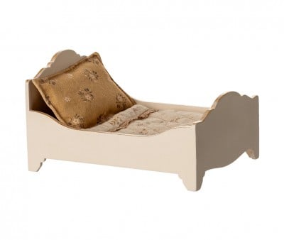 Letto Legno Maileg Micro Maileg Off White