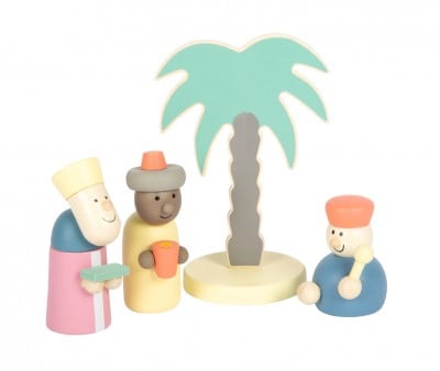 Crèche de Noël en Bois