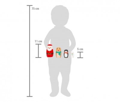 Poupées Russes de Noël