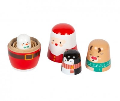 Poupées Russes de Noël