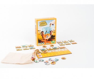 Gioco da Tavolo Mission Savane