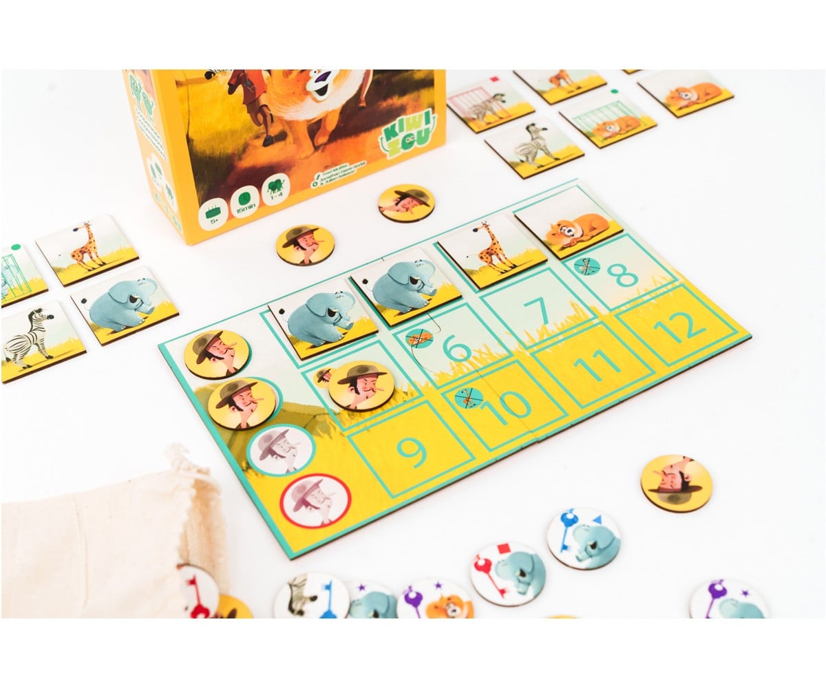 Gioco da Tavolo Mission Savane