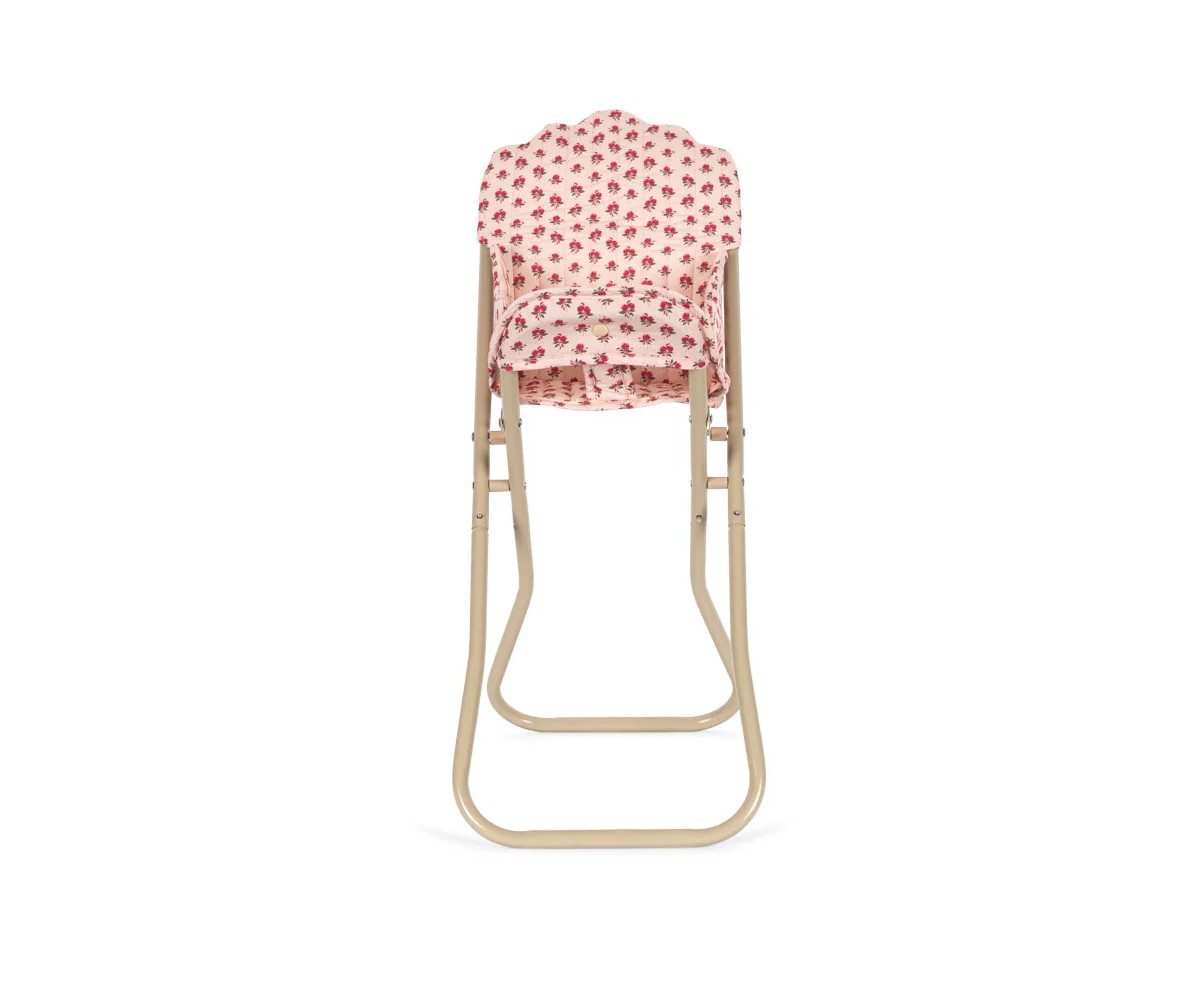 Chaise Haute pour Poupées Rosie Rose