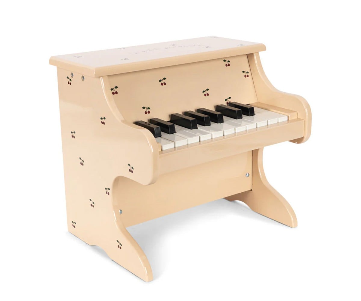Piano de madeira Glossy Cherry