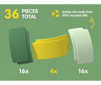 Kit Creator de Construction Arches 36 Pièces