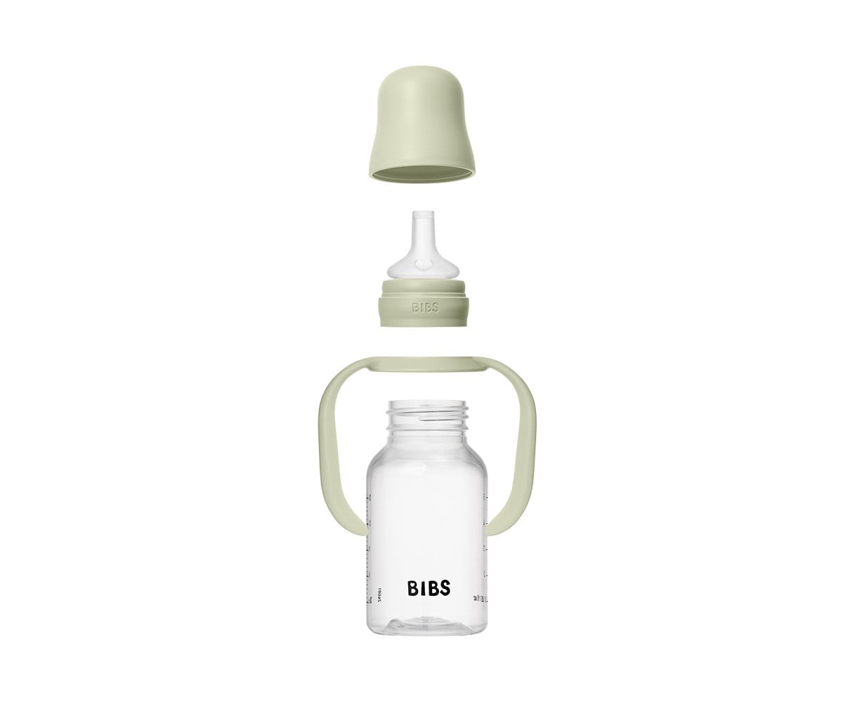 Biberon en Plastique BIBS Silicone 150 ml Sage