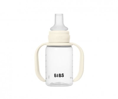 Biberon en Plastique BIBS Silicone 150 ml Ivory