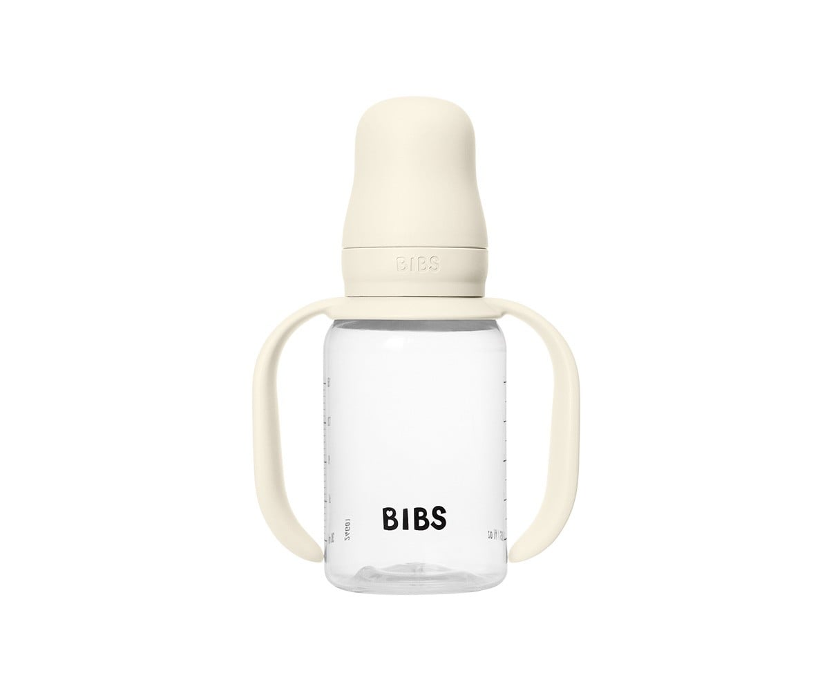 Biberon en Plastique BIBS Silicone 150 ml Ivory