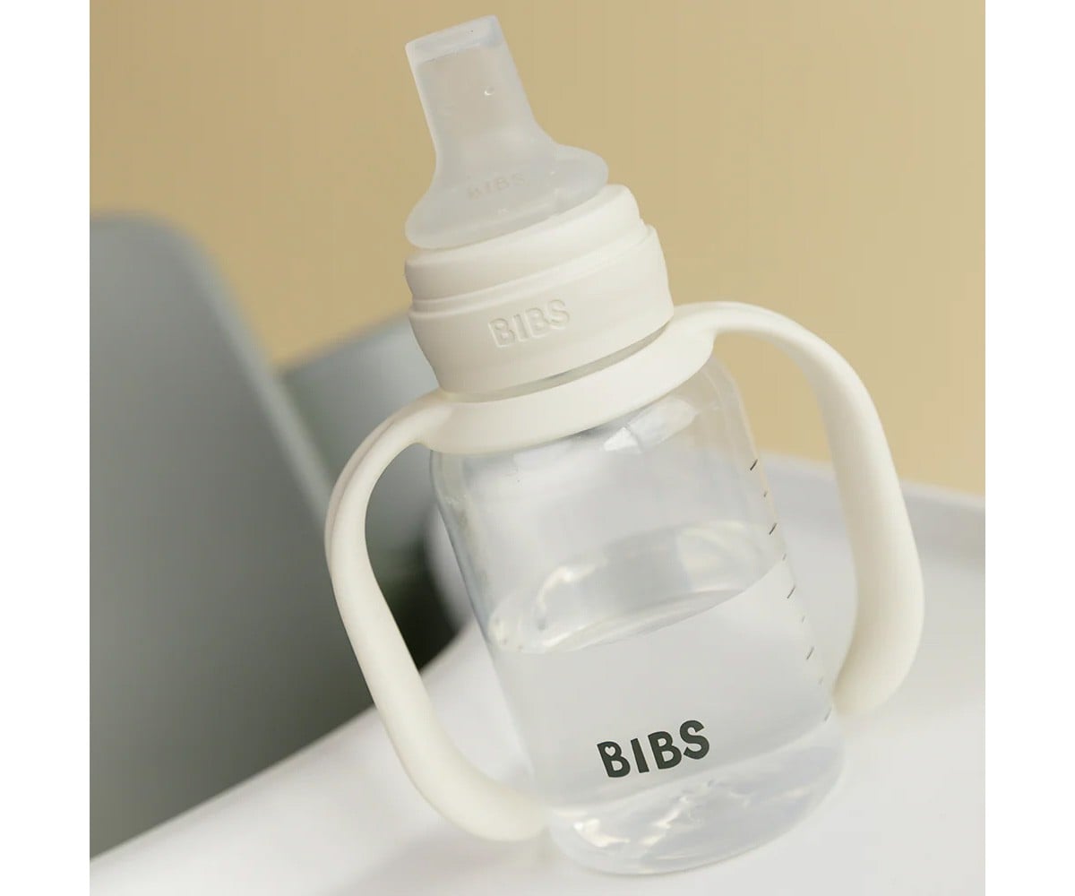 Biberon en Plastique BIBS Silicone 150 ml Ivory