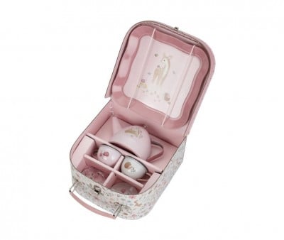 Maleta con Set de Té Fairy Garden