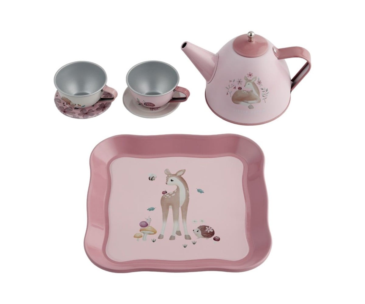 Fairy Garden Suitcase with Tea Set