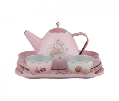Fairy Garden Suitcase with Tea Set