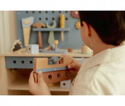 Little Dutch FSC Wood Tool Bench