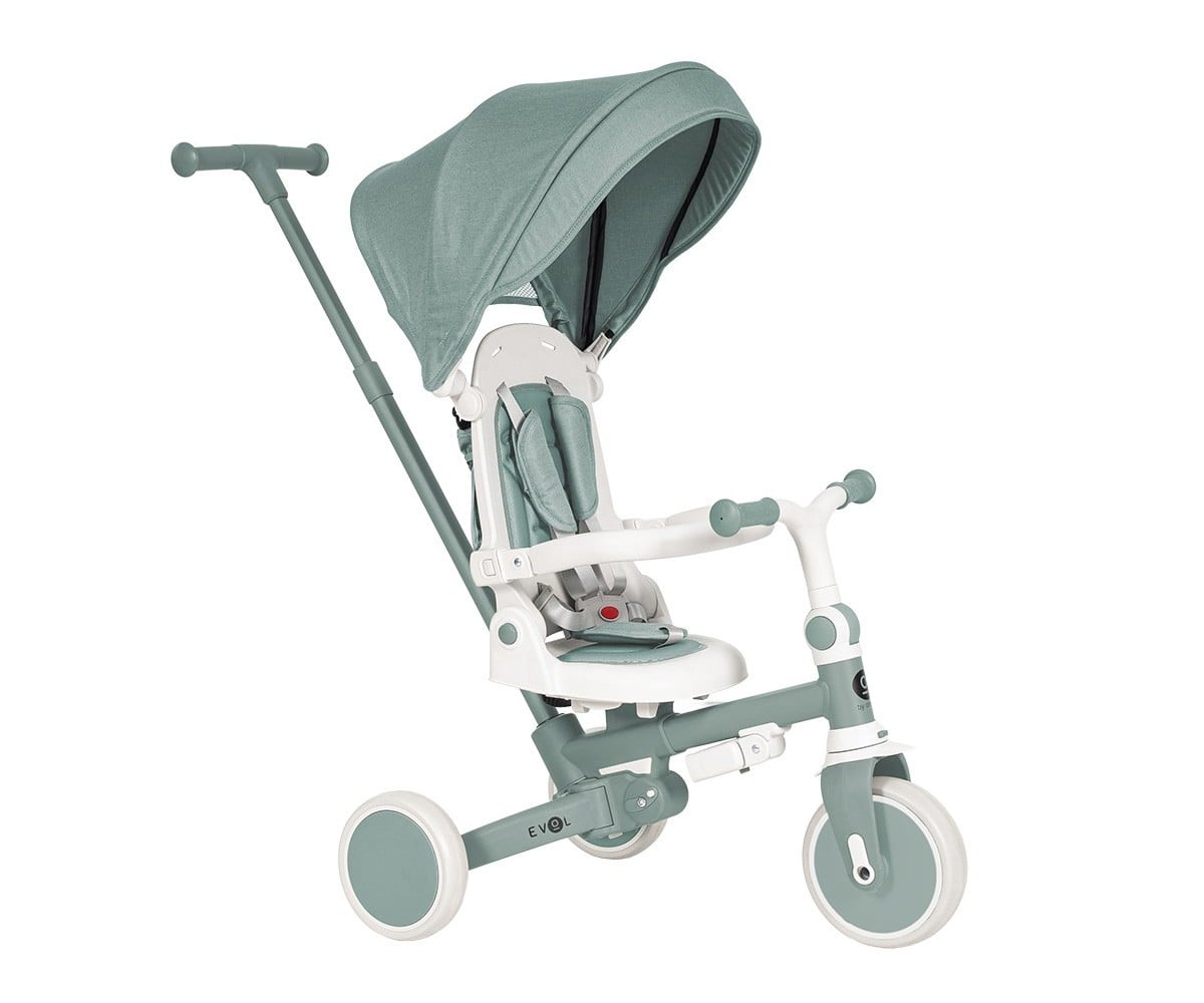 Triciclo multifuncional Evol Mint