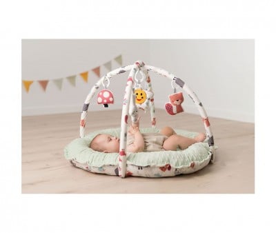 Tapis d'Éveil Réversible Forest Green