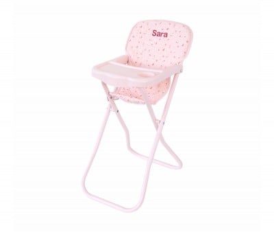 Trona para Muñecas Flowers Personalizable