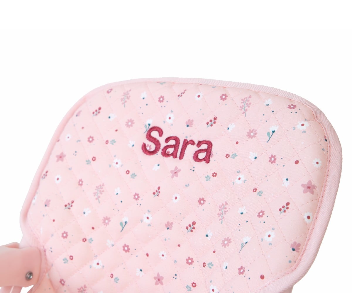 Trona para Muñecas Flowers Personalizable