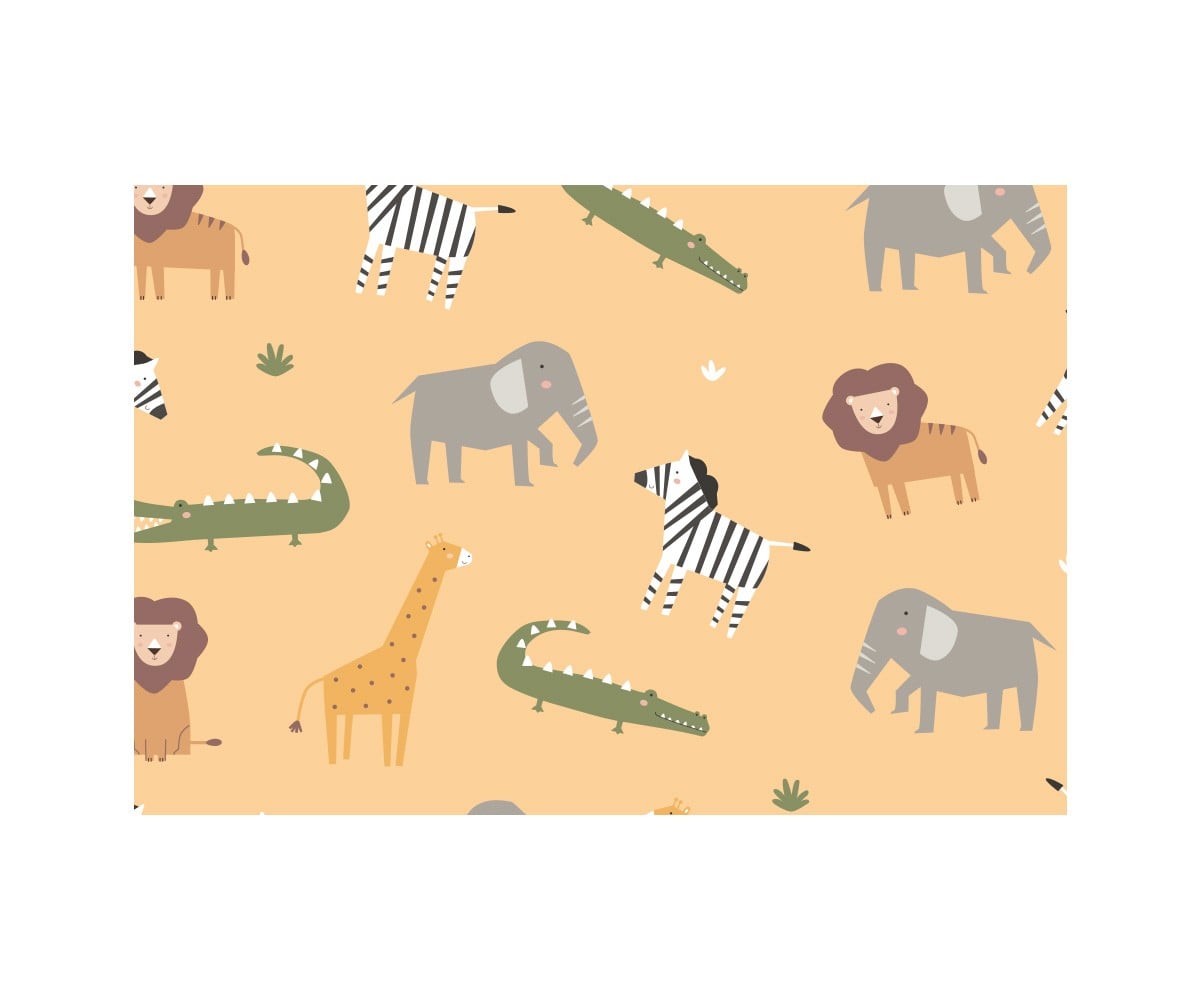 Mochila infantil anti-areia Wild Animals