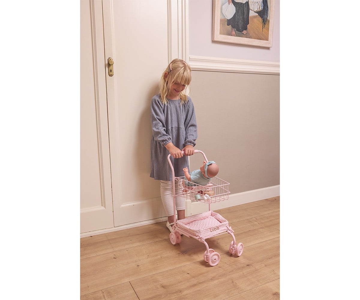 Personalized Vichy Shopping Cart