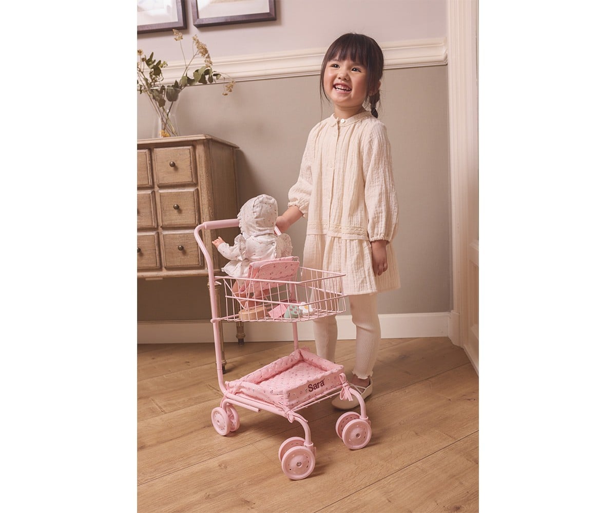 Chariot de Courses Flowers Personnalisable