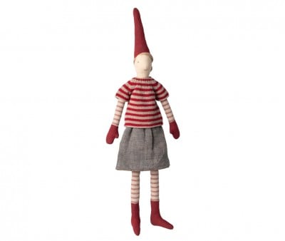 Duende Pixy Chica Talla 3 con Camisa y Suéter de Punto