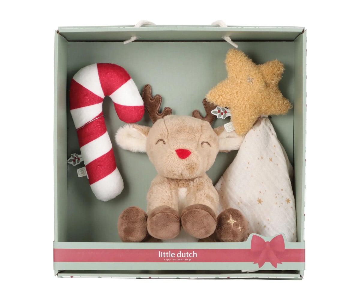 Caja de Regalo Recién Nacido de Navidad Personalizable