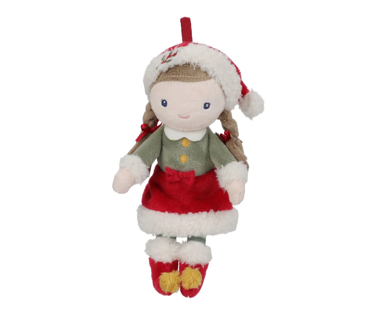 Set 4 Adornos de Navidad Rosa