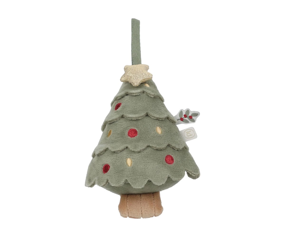 Set 4 Adornos de Navidad Rosa