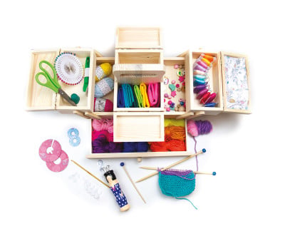 Scatola Activity Box Lana e Filati