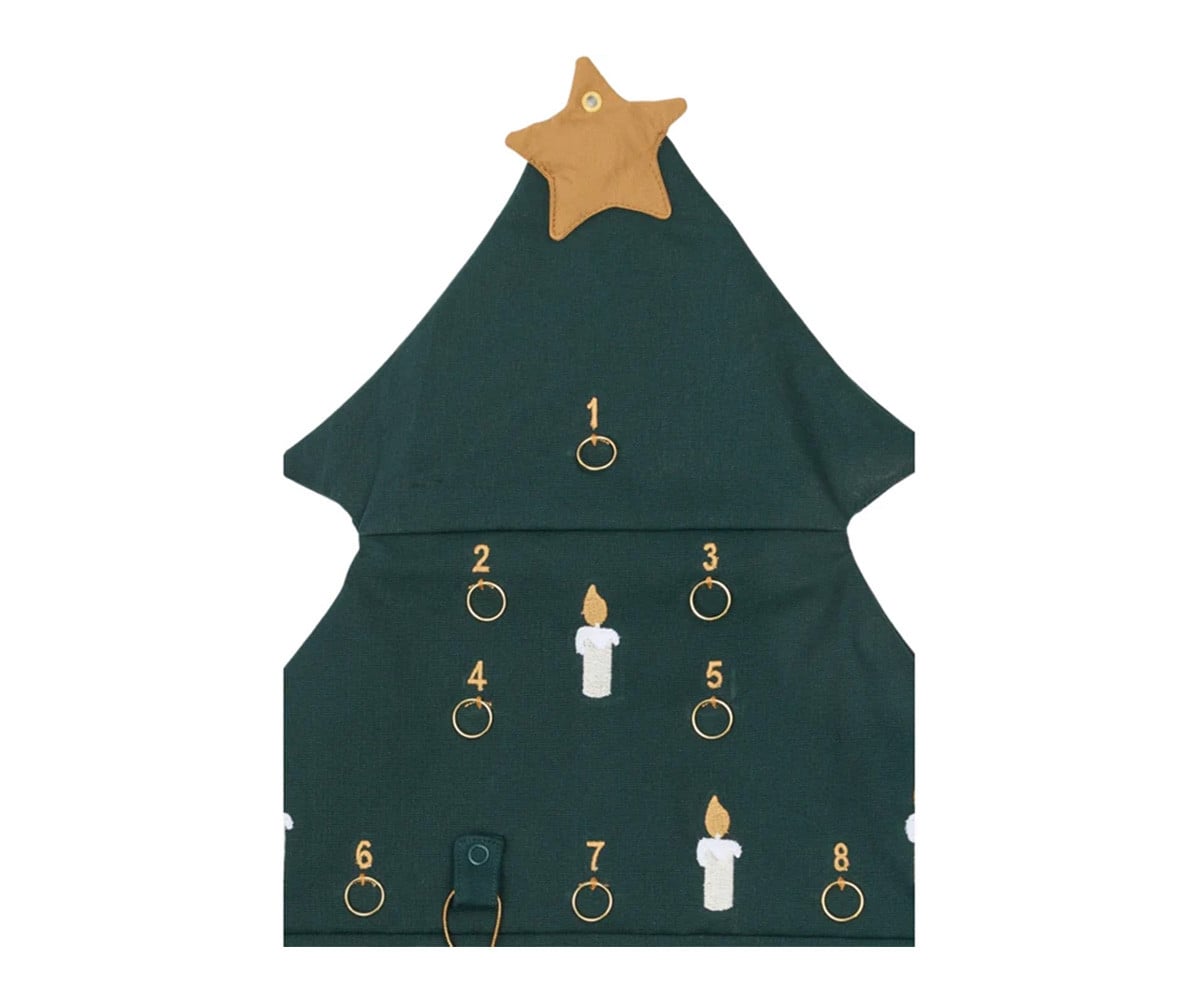 Advent Calendar Christmas Tree Wall