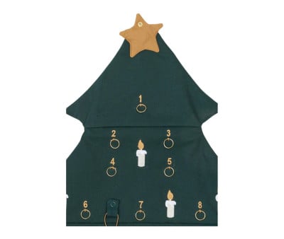 Advent Calendar Christmas Tree Wall