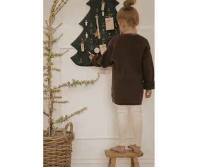 Advent Calendar Christmas Tree Wall