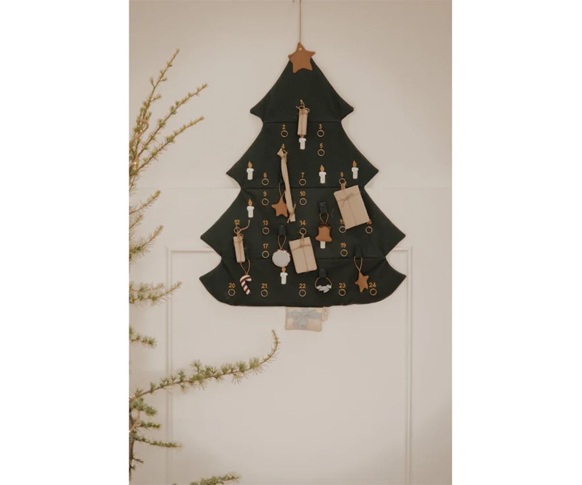 Advent Calendar Christmas Tree Wall