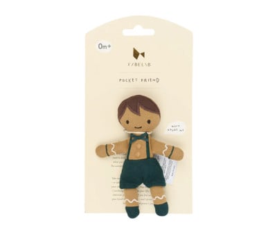 Boy Gingerbread Friend Pocket Friend