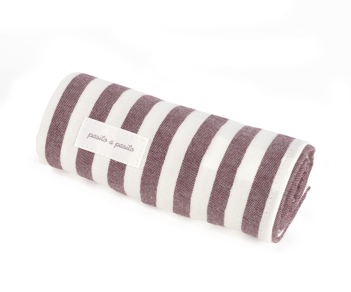 Lot de 2 Langes Cherry Rayas 70 x 70 cm