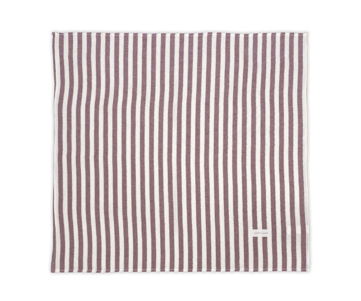 Lot de 2 Langes Cherry Rayas 70 x 70 cm