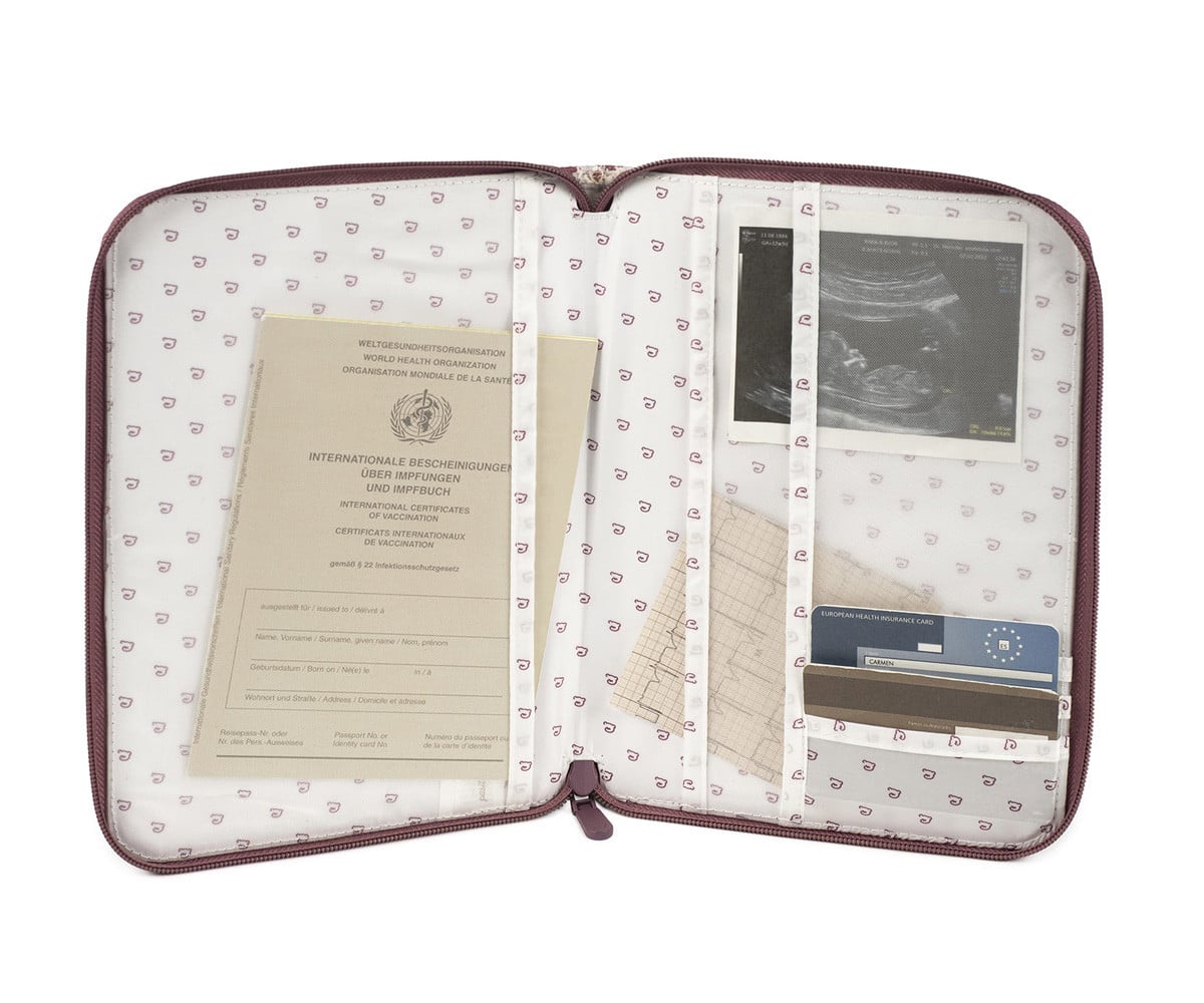 Porte-Documents Bébé Cherry Flores